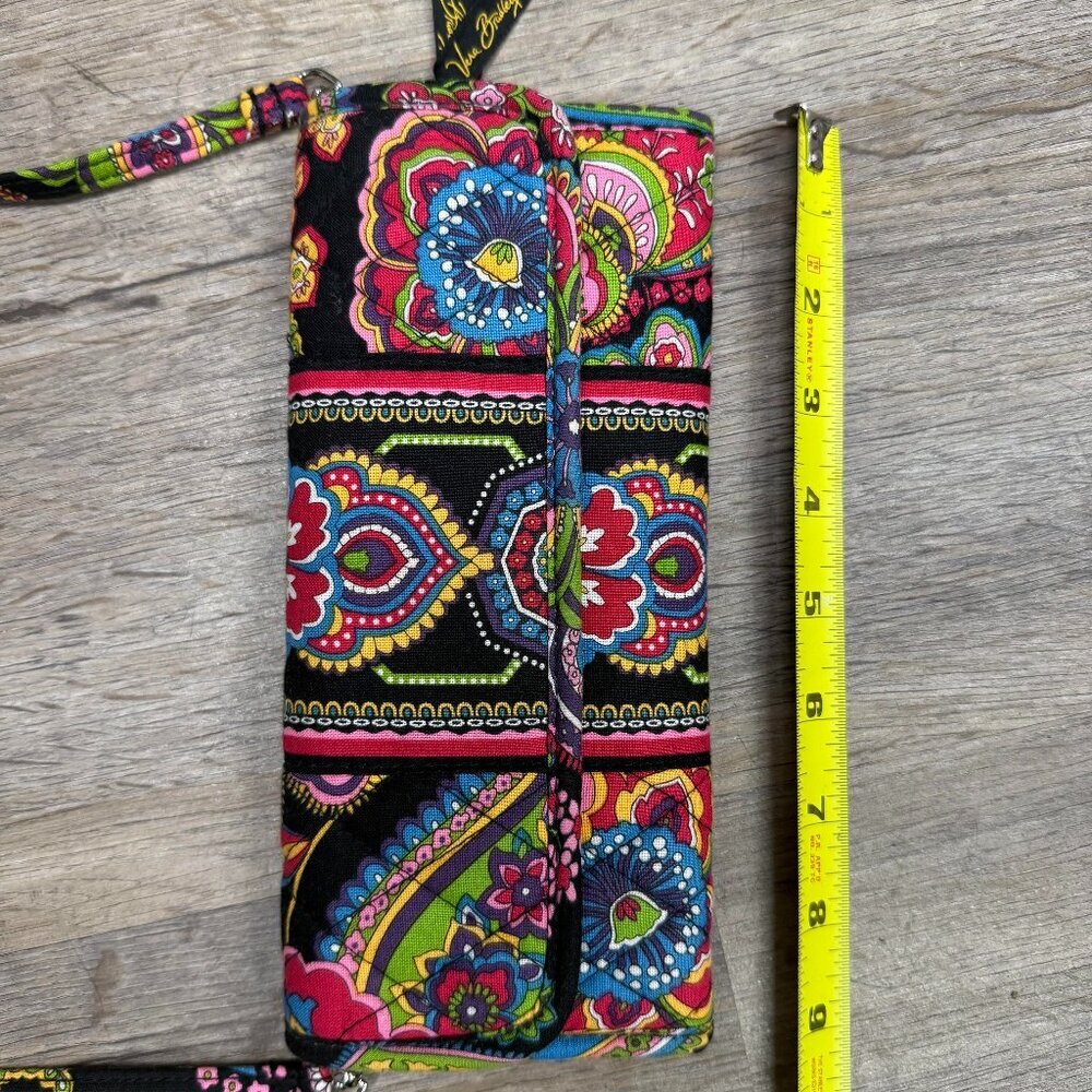 Vera Bradley Tri-Fold crossbody wallet Symphony in Hue